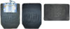 SET TAPPETI AUTO UNIVERSALI 4 PEZZI GOMMA ECO