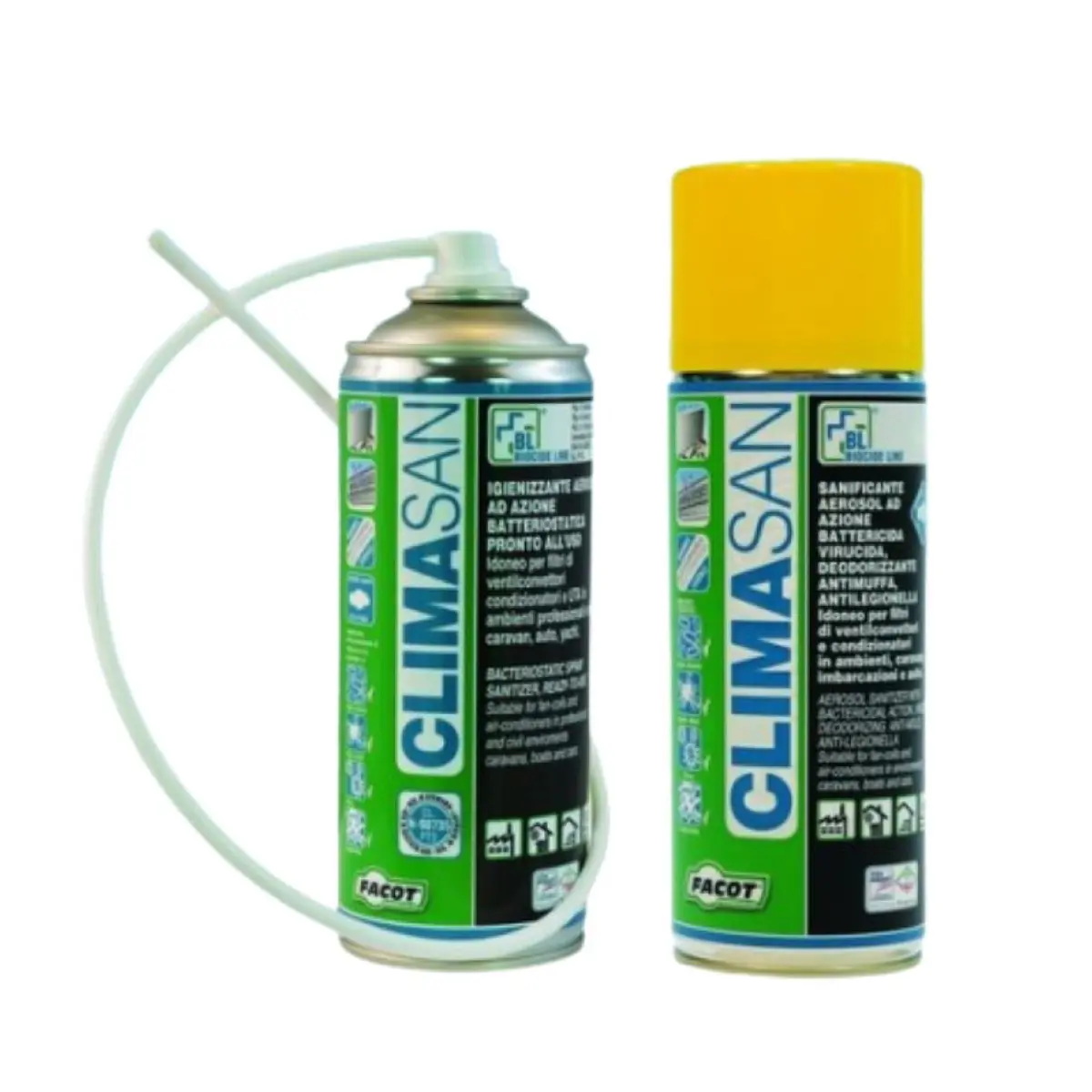 SANITIZZANTE SPRAY PER CLIMATIZZATORI CLIMASAN 600 ML - immagine 2