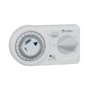 CRONOTERMOSTATO ELETTROMECCANICO GIORNALIERO MODELLO TEMPORA DIMENSIONI: 156X36X84 MM – GIORNALIERO