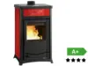 TERMOSTUFE A LEGNA ROSSELLA PLUS EVO DSA 4.0