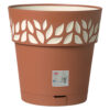 VASO CLOE CON RISERVA D’ACQUA Ø CM. 15×15 H COLORE BIANCO