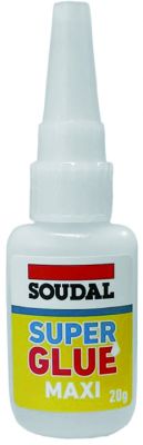 COLLA ''CYANOFIX SUPERGLUE MAXI'' GR. 20 , CONFEZIONE 12 PEZZI