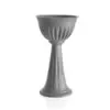 VASO PVC A COLONNA Ø CM 43 x h.74,5 LT. 20 – GRIGIO