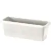 FIORIERA RETTANGOLARE ‘PAGLIA’ CM 60x20x17,5 LT.11,5 – PANNA