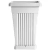 VASO ‘PIRAMIDE’ CM 40 x 40 x H 59 LT. 50 BIANCO