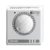 Termostato ambiente elettromeccanico a membrana modello rq 30 DIMENSIONI: 71X71X26,5 MM. – 250 V