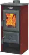 STUFA A LEGNA MODELLO KARUSEL MAXI BORDEAUX 7 KW