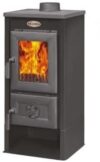 STUFA A LEGNA MODELLO KARUSEL MAXI ANTRACITE 7 KW