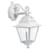 LANTERNA ‘OLD’ IN ALTO – CM 42 x 18 x 28 BIANCO/ARGENTO